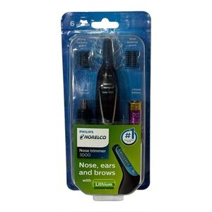Philips Norelco Nose Trimmer 3000 Nose Ears Brows Skin Friendly